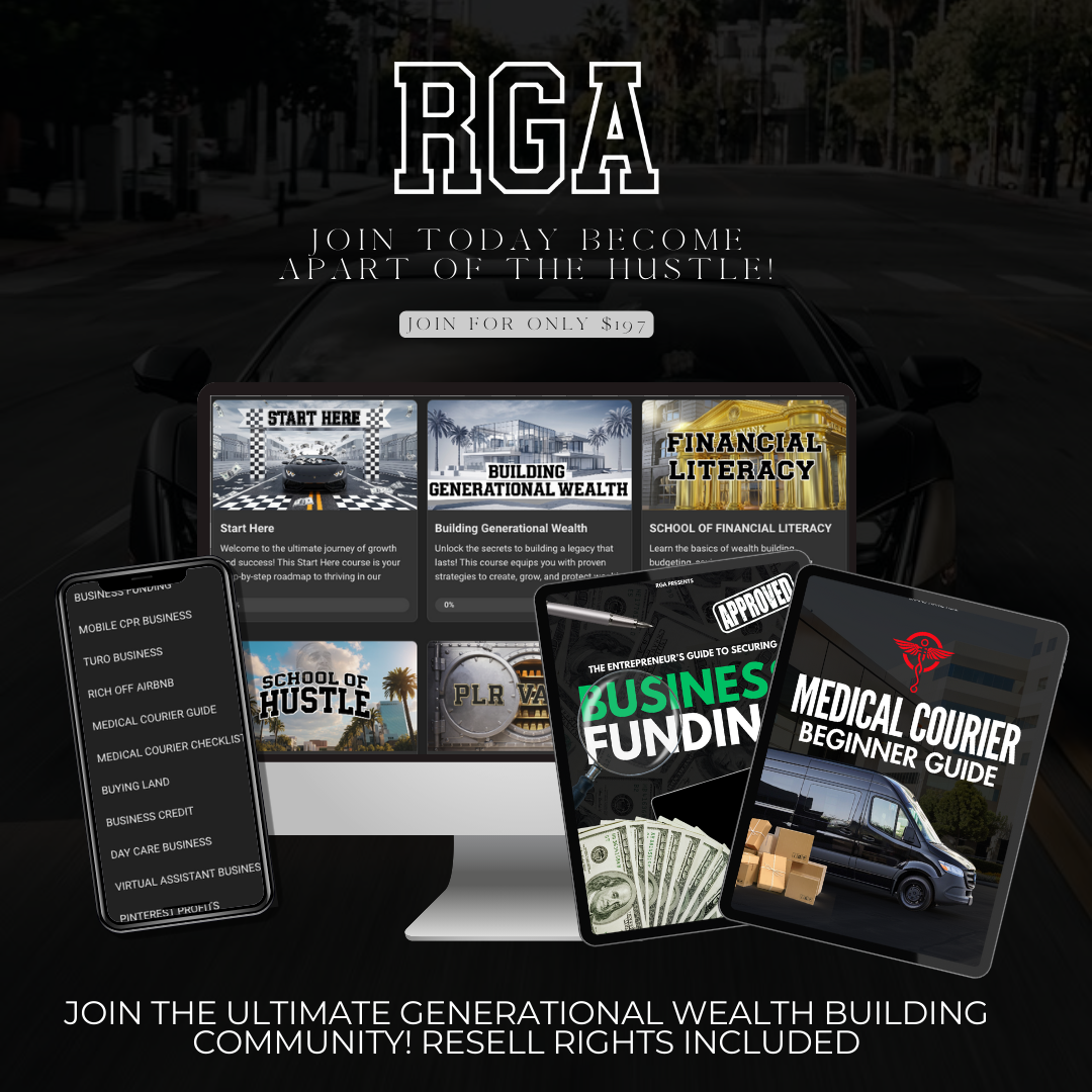 JOIN RGA NOW !!! RICH GENERATION ACADEMY