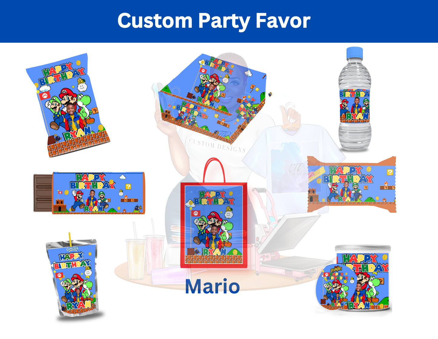 Gaming/LEGO/Anime Party Favors