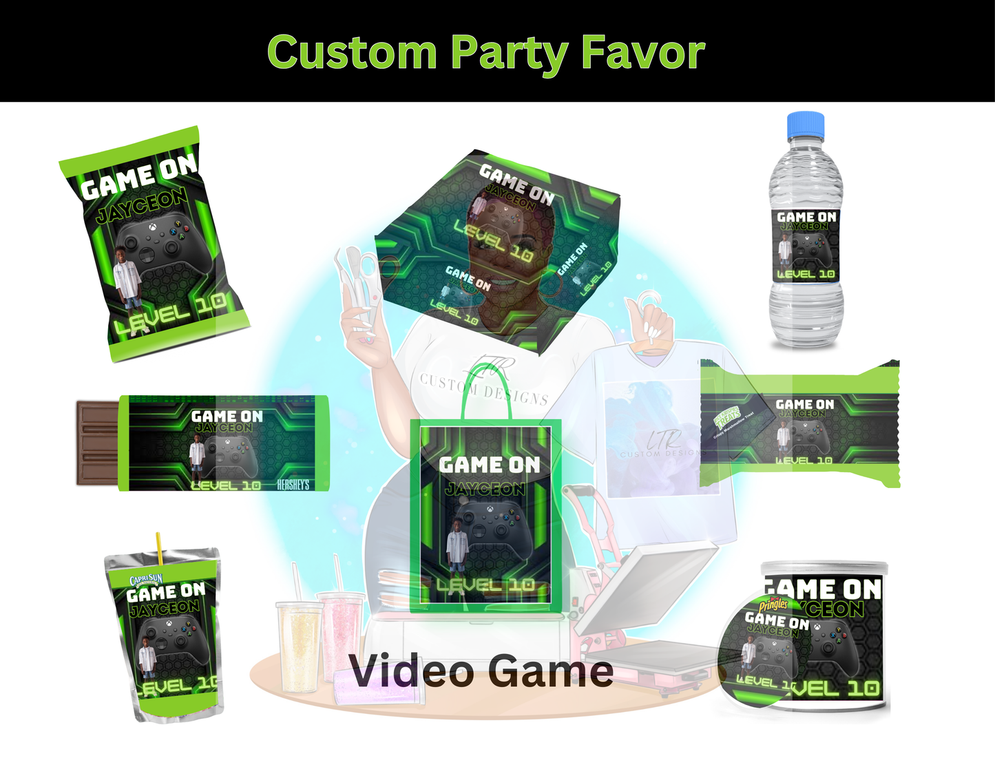 Gaming/LEGO/Anime Party Favors