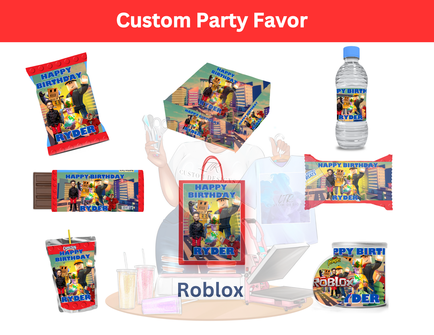 Gaming/LEGO/Anime Party Favors