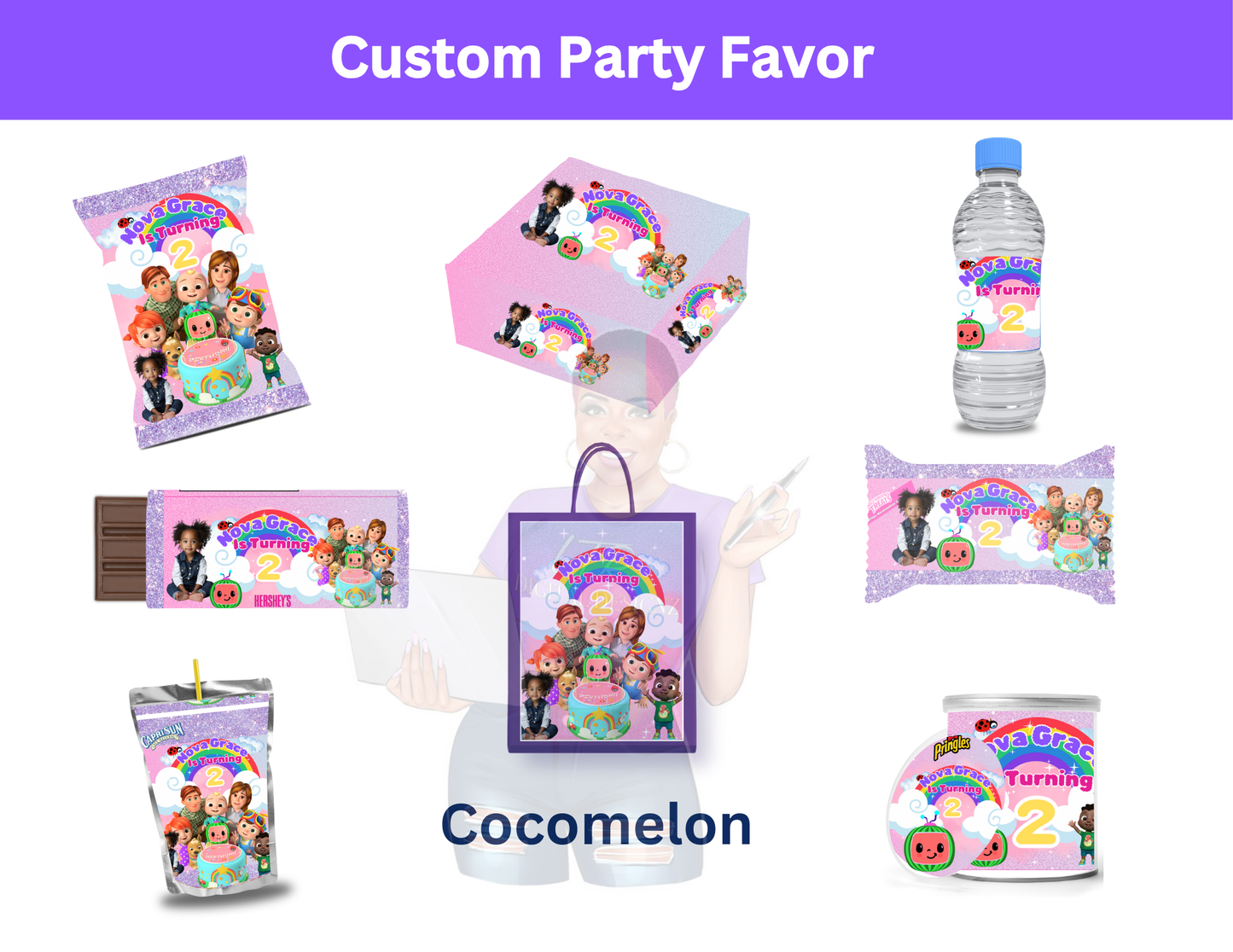 You Tube Kids Party Favors