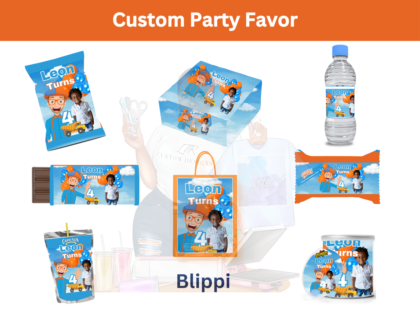 You Tube Kids Party Favors