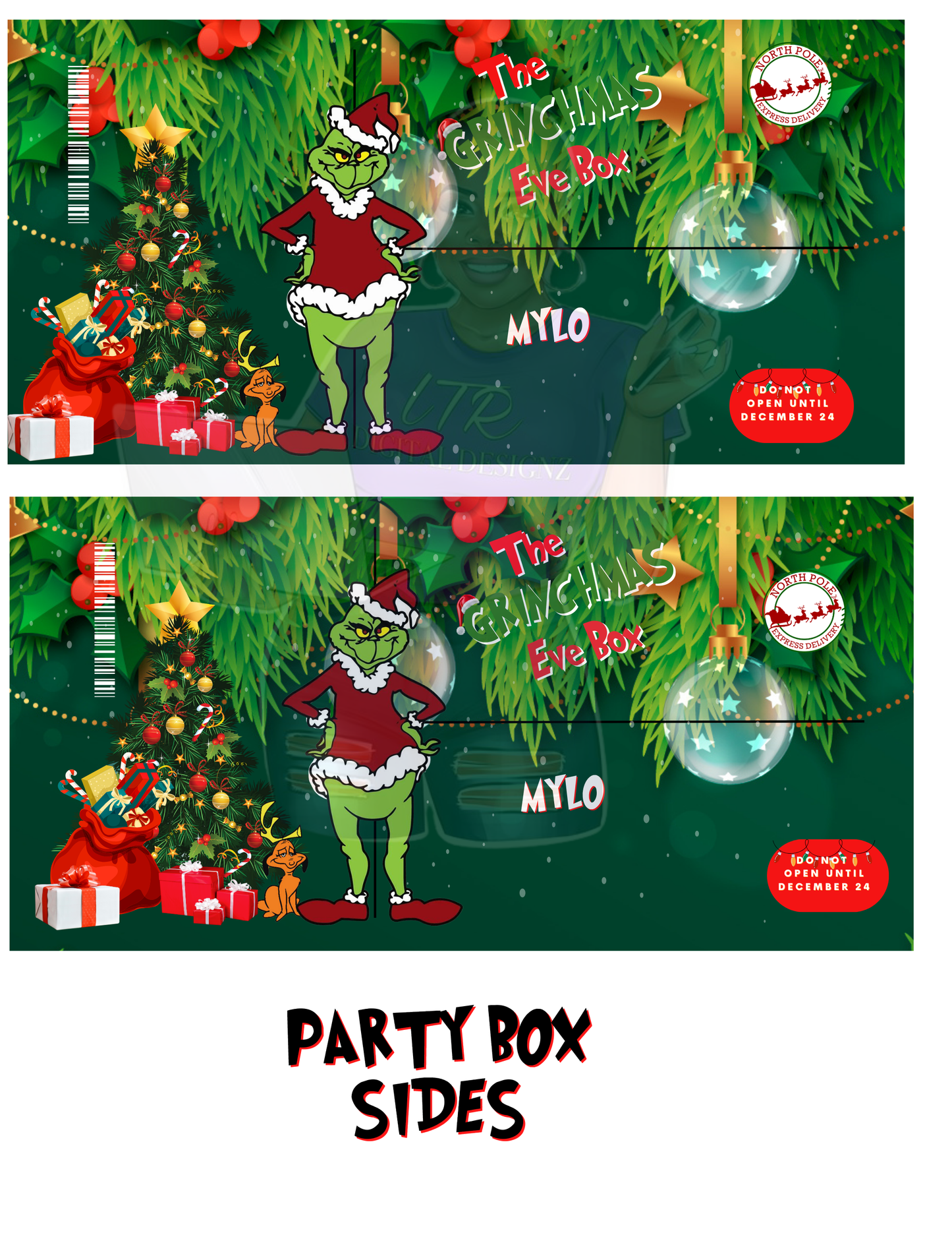 Merry G' Mas Party Favor Bundle(14 designs, Templates, and PLR/MRR)