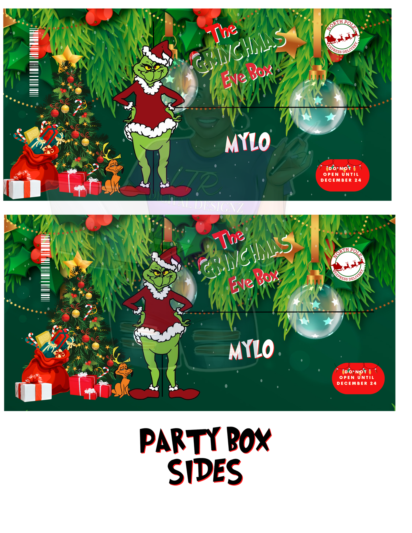 Merry G' Mas Party Favor Bundle(14 designs, Templates, and PLR/MRR)