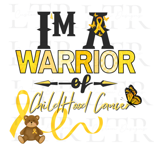 Childhood Cancer Warrior Tshirts