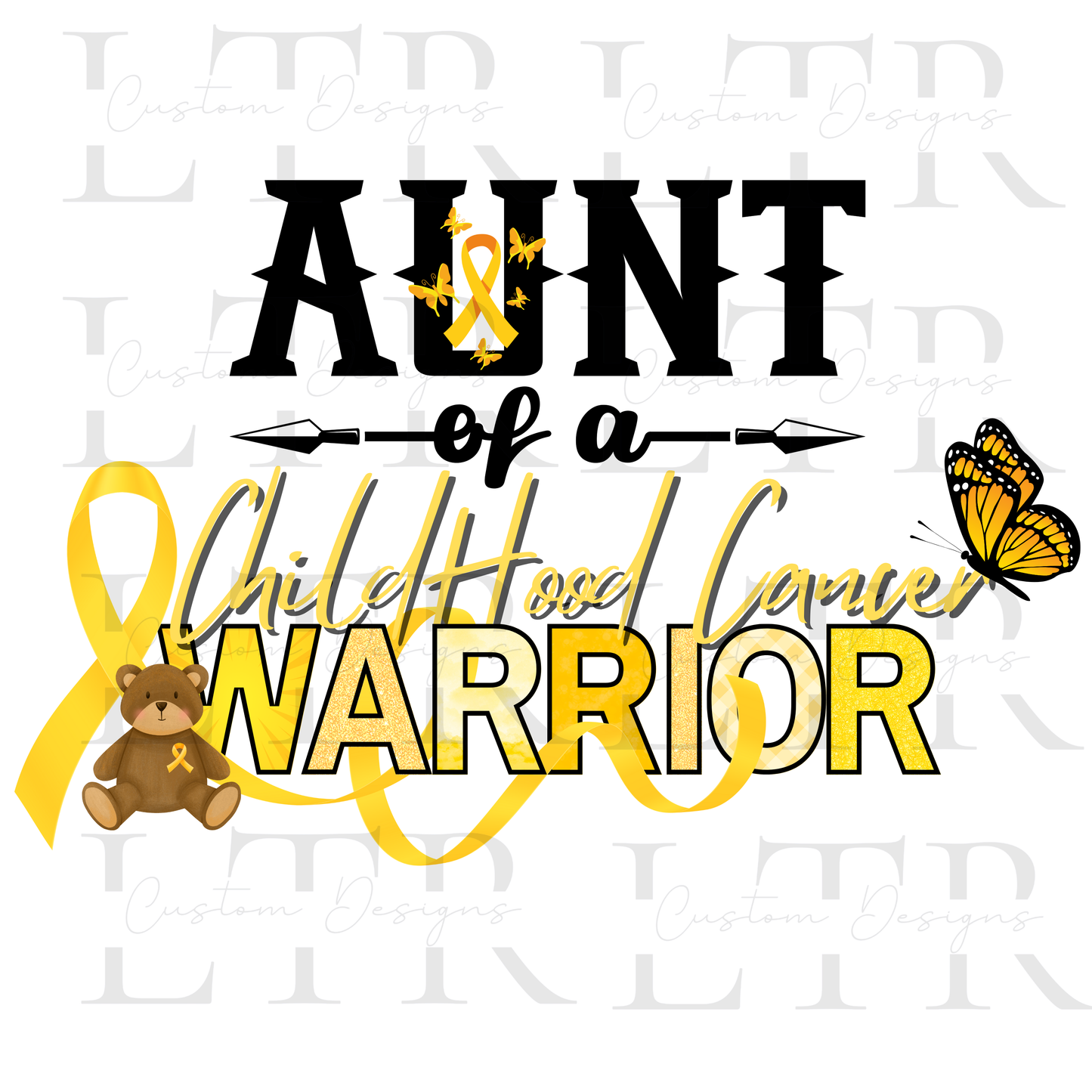 Childhood Cancer Warrior Tshirts