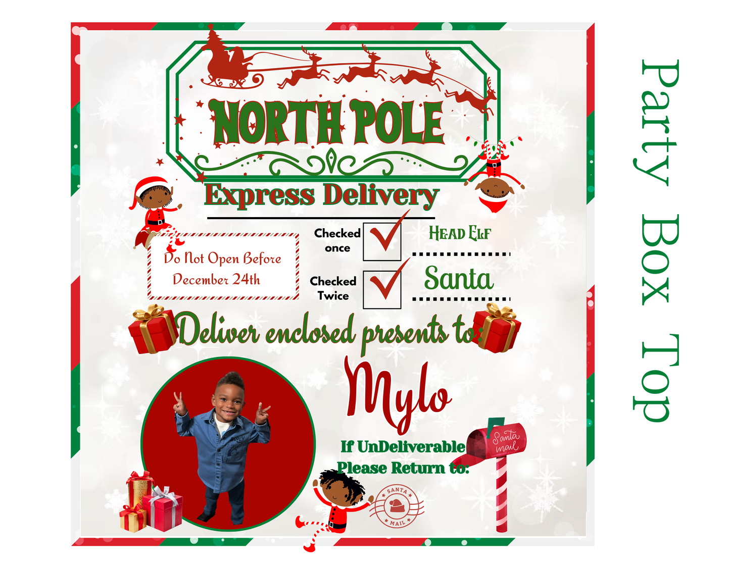 Christmas Editable Template (7 designs, Templates, Mockup and PLR/MRR)