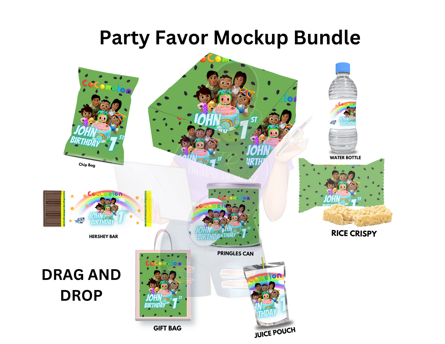 You Tube Kids Party Favors