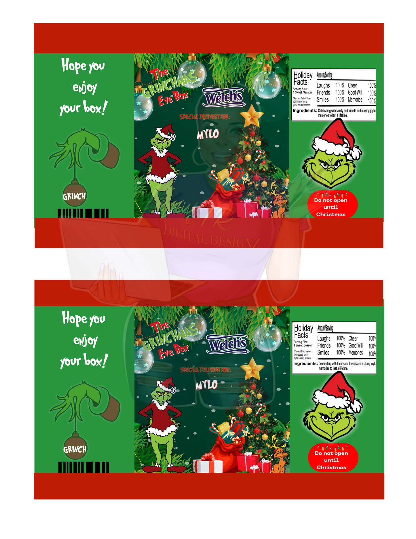 Merry G' Mas Party Favor Bundle(14 designs, Templates, and PLR/MRR)