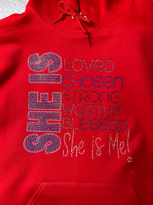 She Is... Attributes of a Woman - Hoodie